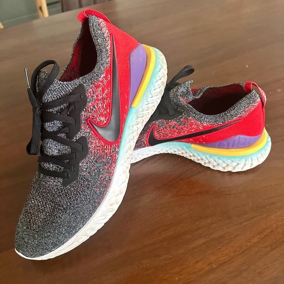 EUC Men’s Nike Epic React Flyknit 2 - Picture 2 of 6
